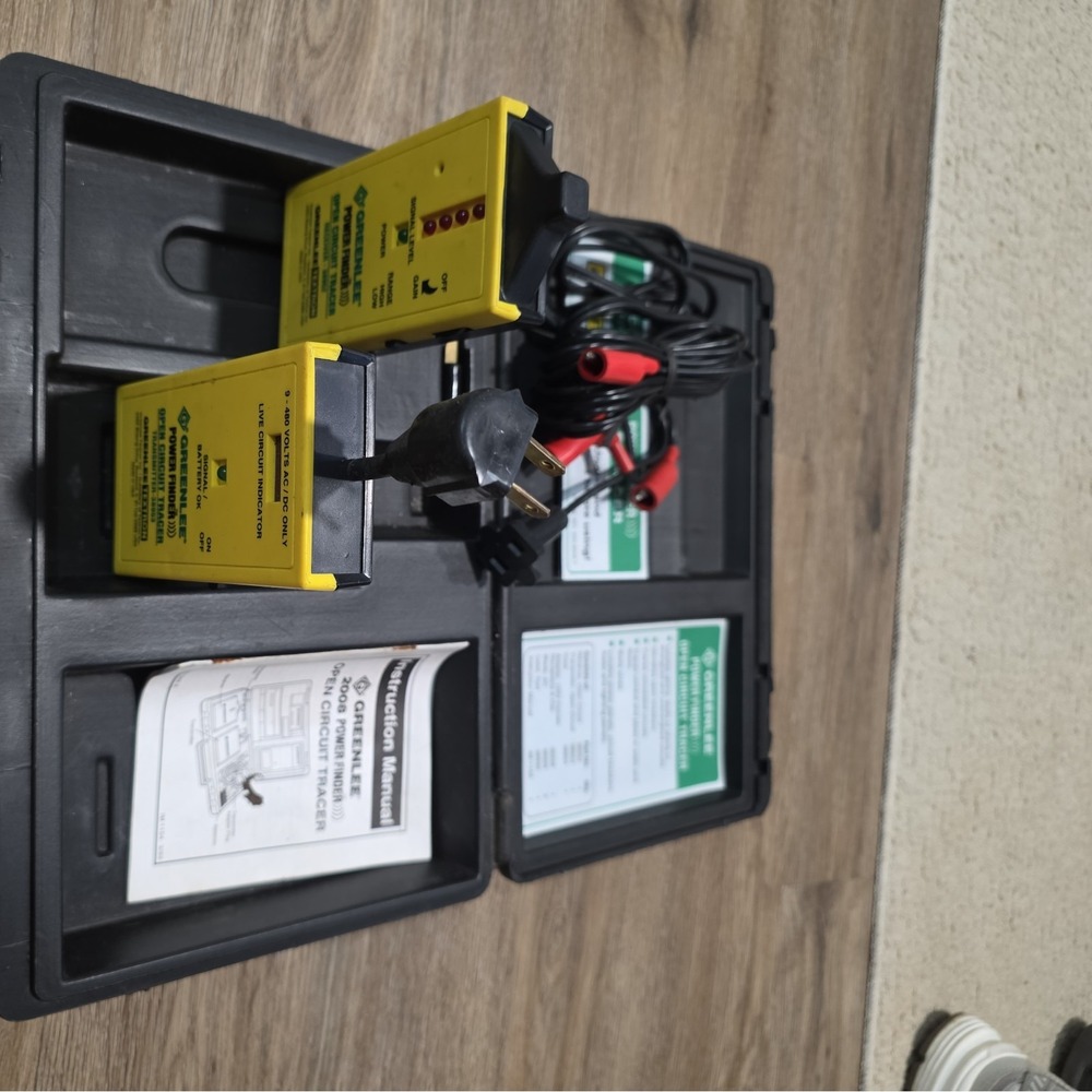 Greenlee Power Finder 2008 Open Circuit Tracer Kit (New, Open Box) - Picture 3 of 3